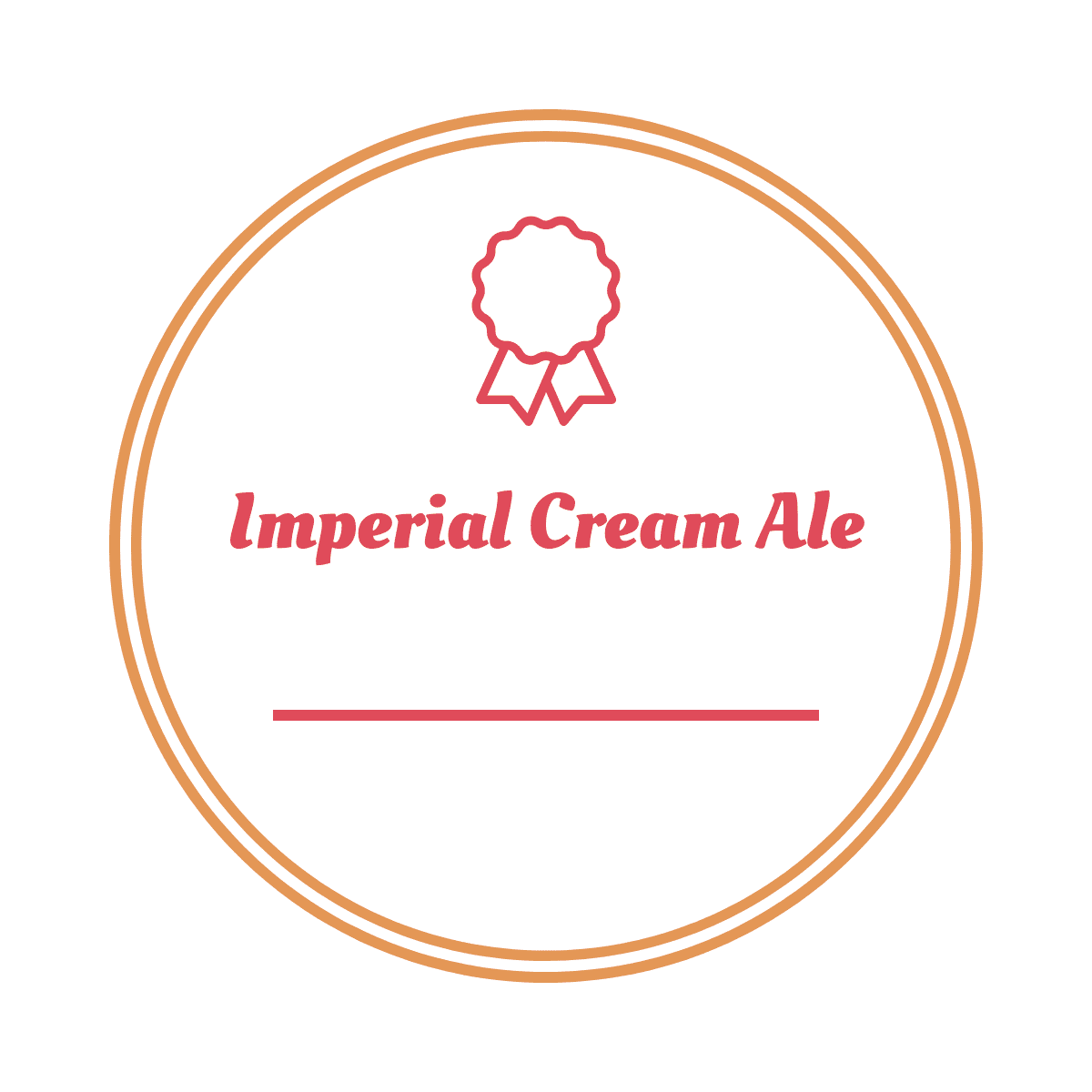 Imperial Cream Ale